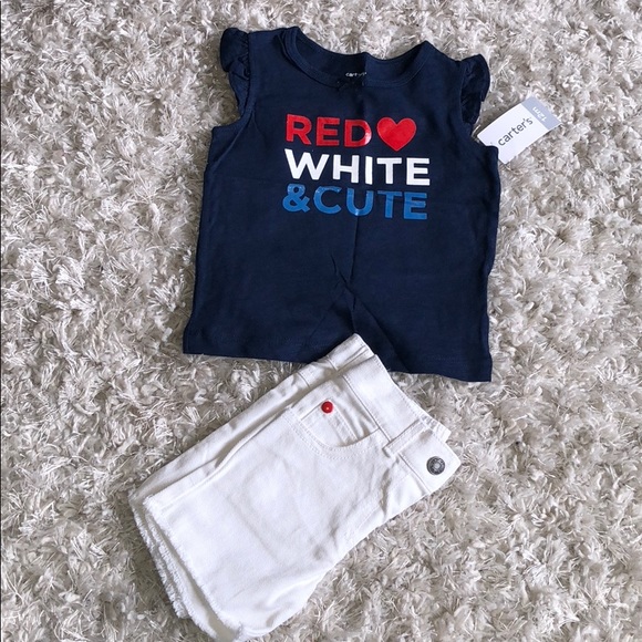 Carter's Other - NWT Fourth of July Baby Girls Set